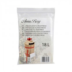 Fruitpers Grouw houten korf 18 l