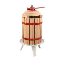 Fruitpers Grouw houten korf 18 l