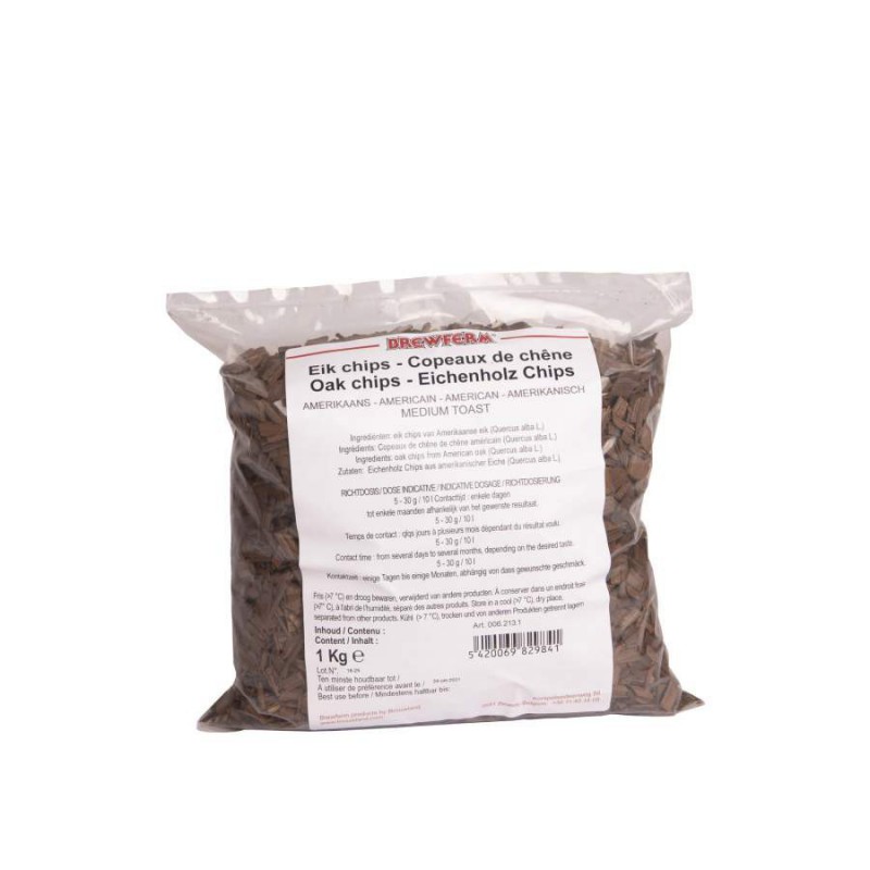 Eik chips Amerikaans medium toast 1kg