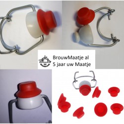 Hoedjes 12st. voor beugel...