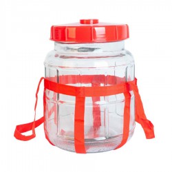 Glazen mandfles Royal...