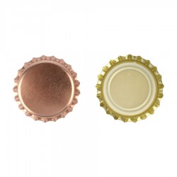 Kroonkurken 26mm Rosé goud...