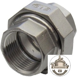 Koppeling Rvs Bi/Bi Conisch...