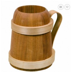 Bierpul Römer van kersenhout