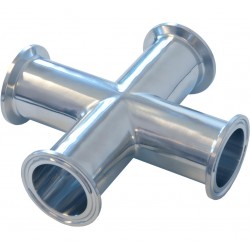 Tri Clamp kruis RVS 1,5 TC