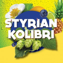 Styrian Kolibri hop pellets...