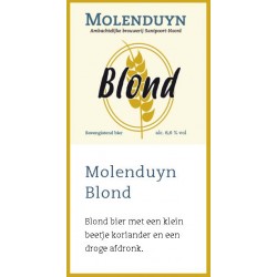 Blond Brouwerij Molenduyn 33cl