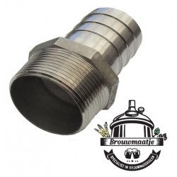 Slangpilaar Rvs Bui 3/4x 25 mm