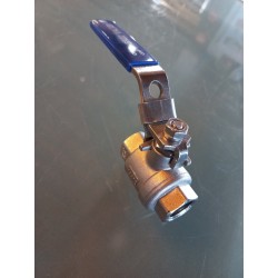 Kogelkraan Rvs  2-Delig...