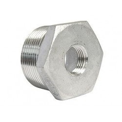 Verloopring 3/4" x 1/2" RVS...
