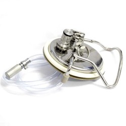 Carbonation Keg Lid with...