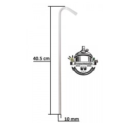 Hevelpijp kunststof    40 cm